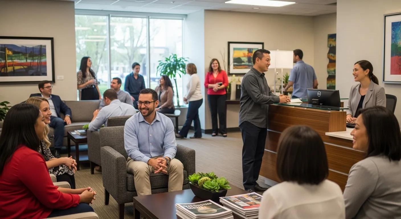 Professional law firm office